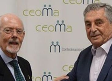 Ignacio Buqueras y Bach, Presidente de ADIPROPE y Juan Manuel Martínez, Presidente de CEOMA
